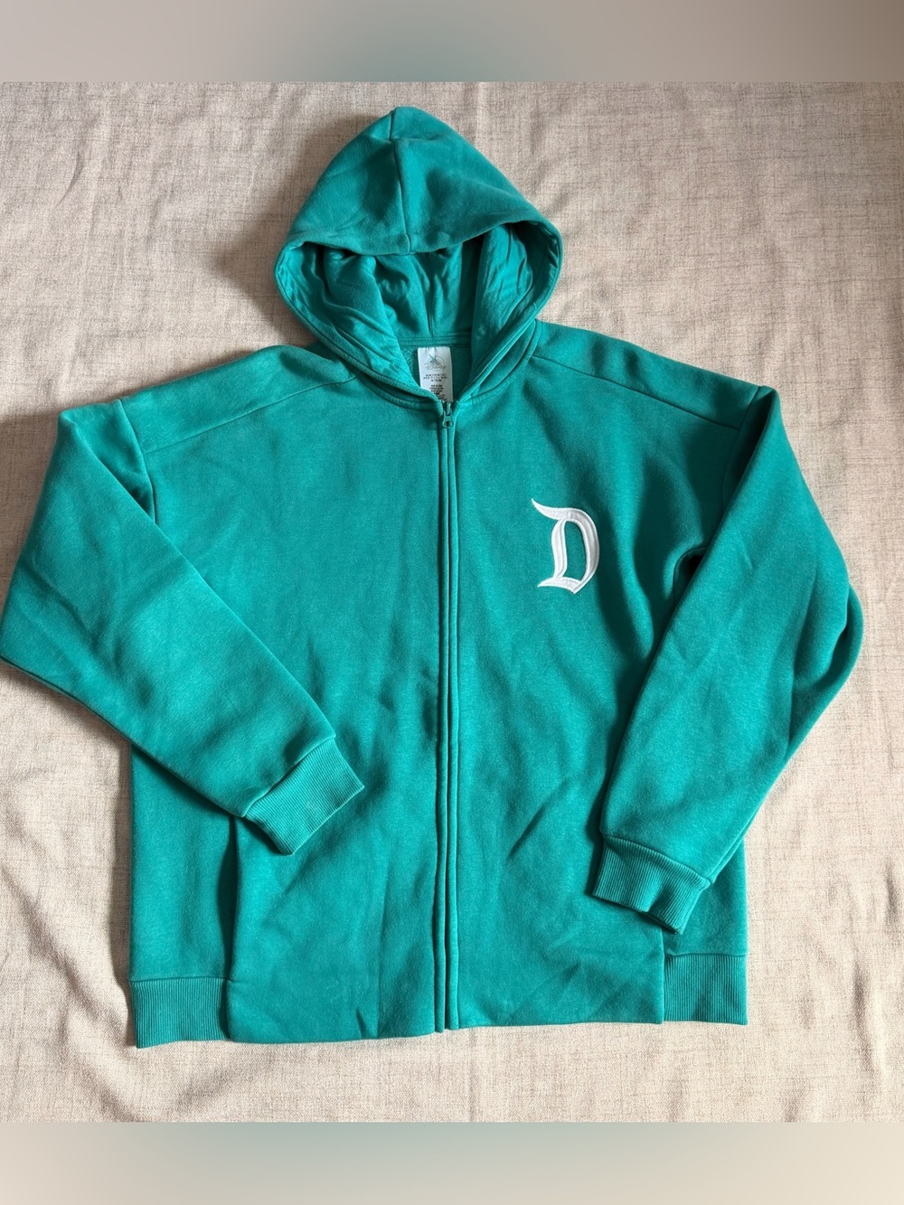 Disneyland ZipUp Hoodie - size small